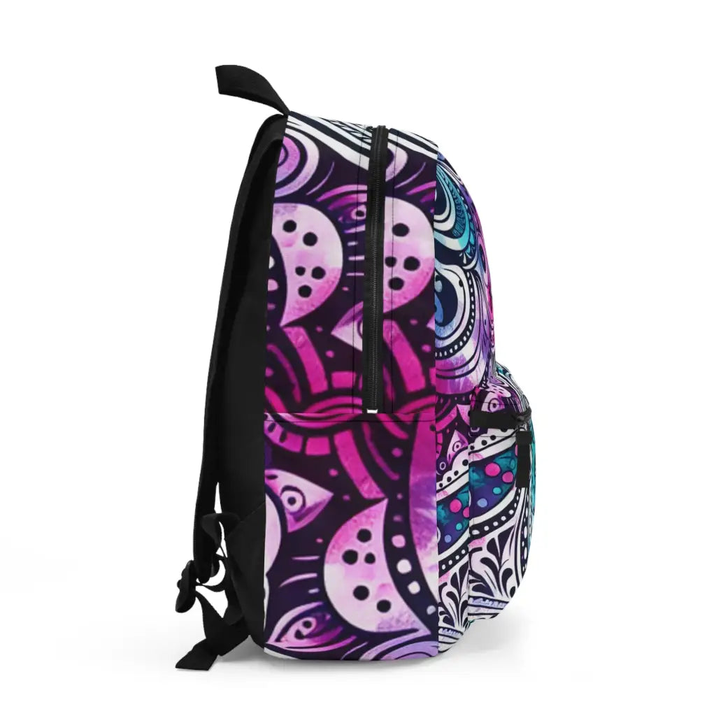 Psychedelic Paisley Panorama - Backpack - One size - Bags