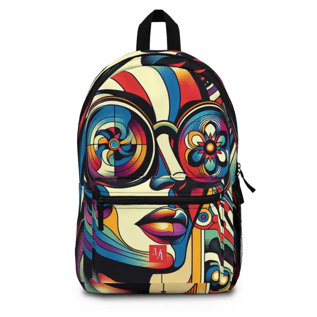 Psychedelic Vision Backpack One size Bags