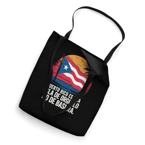 Puerto Rico: Isla de Orgullo No Basura Tote Bag