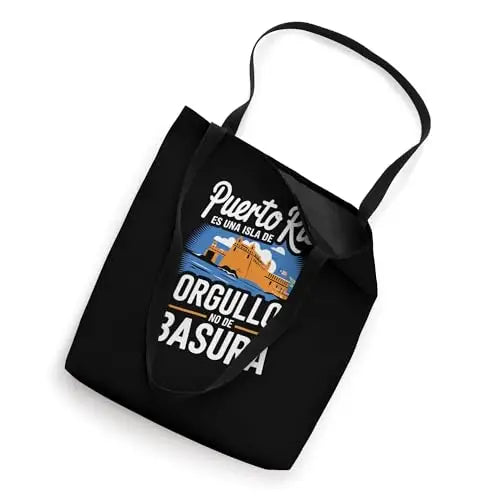 Puerto Rico: Orgullo No Basura Tote Bag