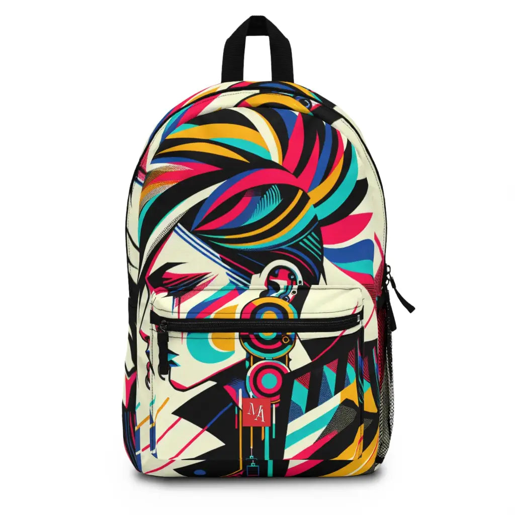 Punk Vibes in Motion Backpack One size Bags