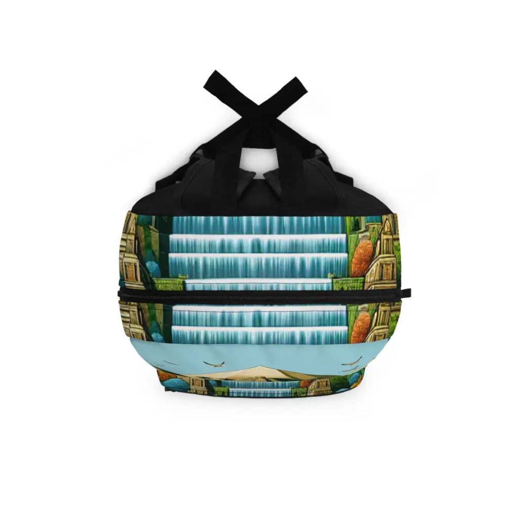 Pyramids and Waterfalls Odyssey Backpack One size Bags
