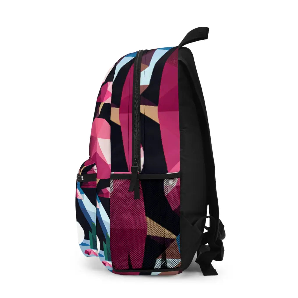 Quiet Contemplation Under Geometric Trees Backpack One size