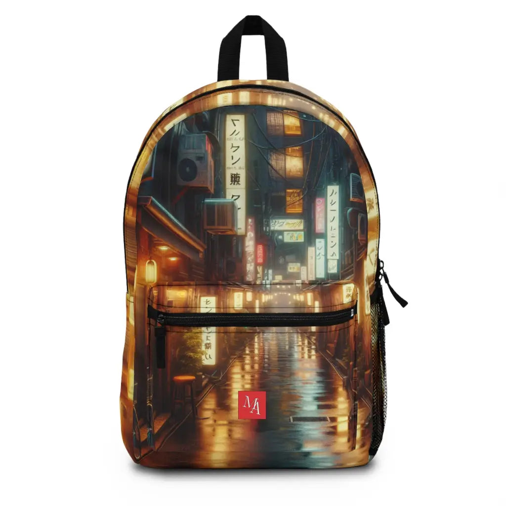 Quiet Night in the Alleyway Backpack One size Bags