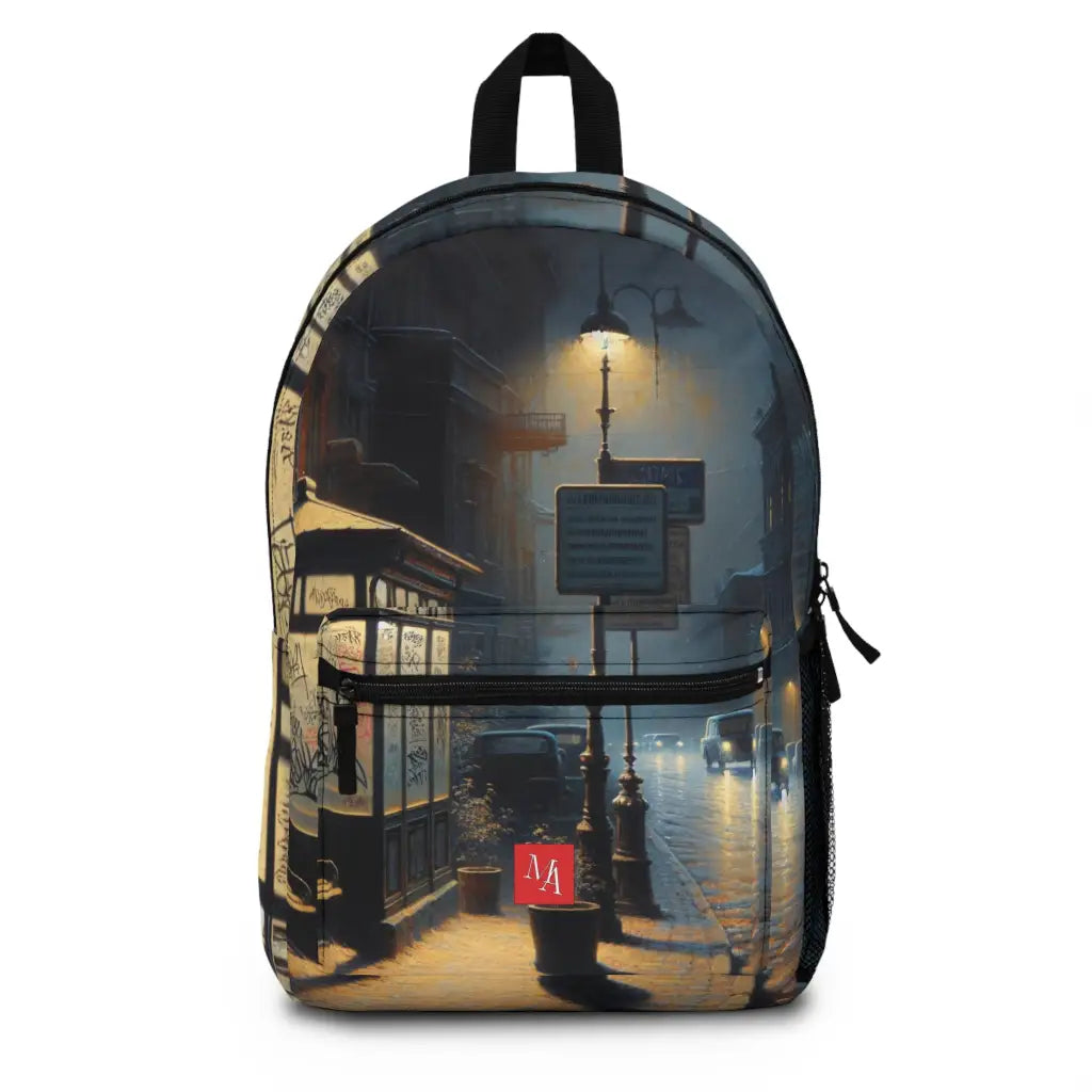 Quiet Streetside Moment Backpack One size Bags