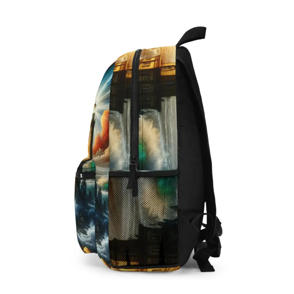 Radiance from the Waves Backpack One size Bags