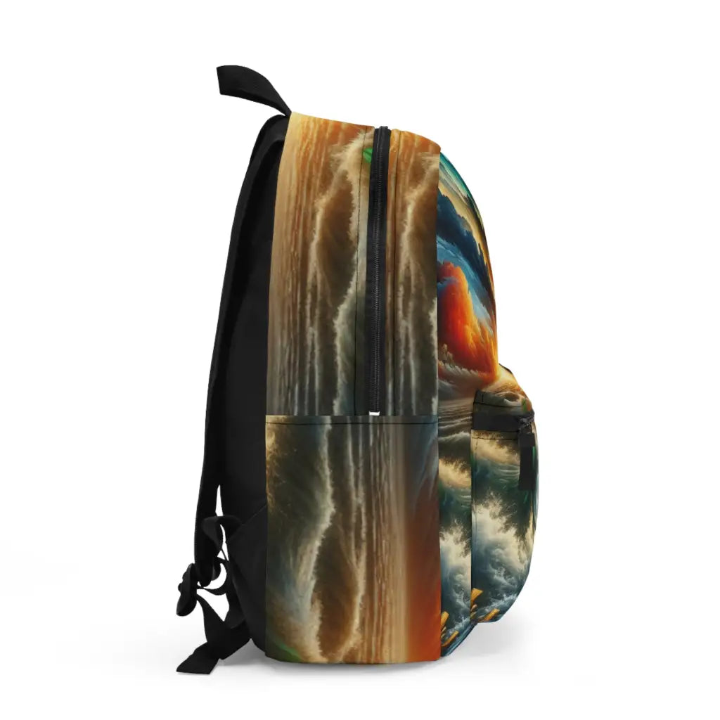 Radiance from the Waves Backpack One size Bags