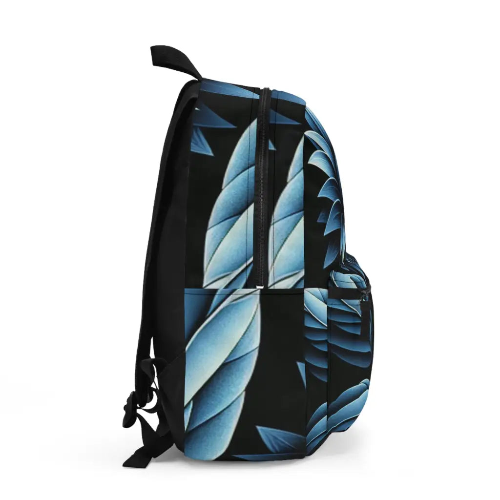 Radiant Blue Petals Backpack One size Bags