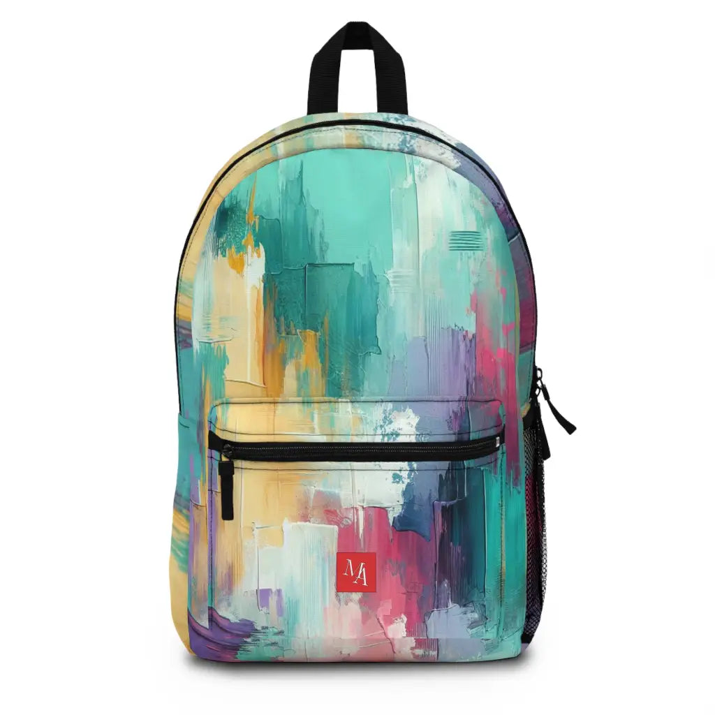 Radiant Brushstrokes Backpack One size Bags