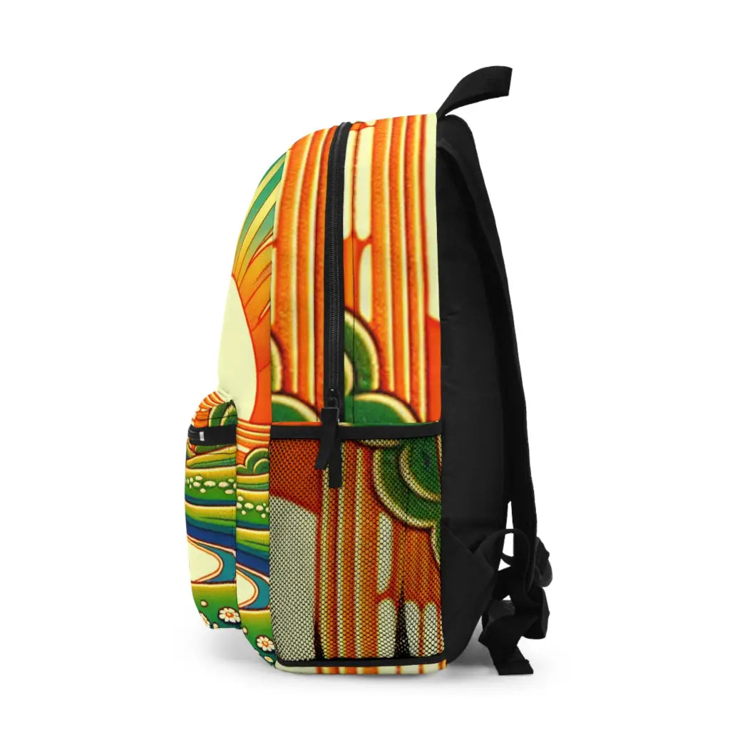 Radiant Fields at Dawn Backpack One size Bags
