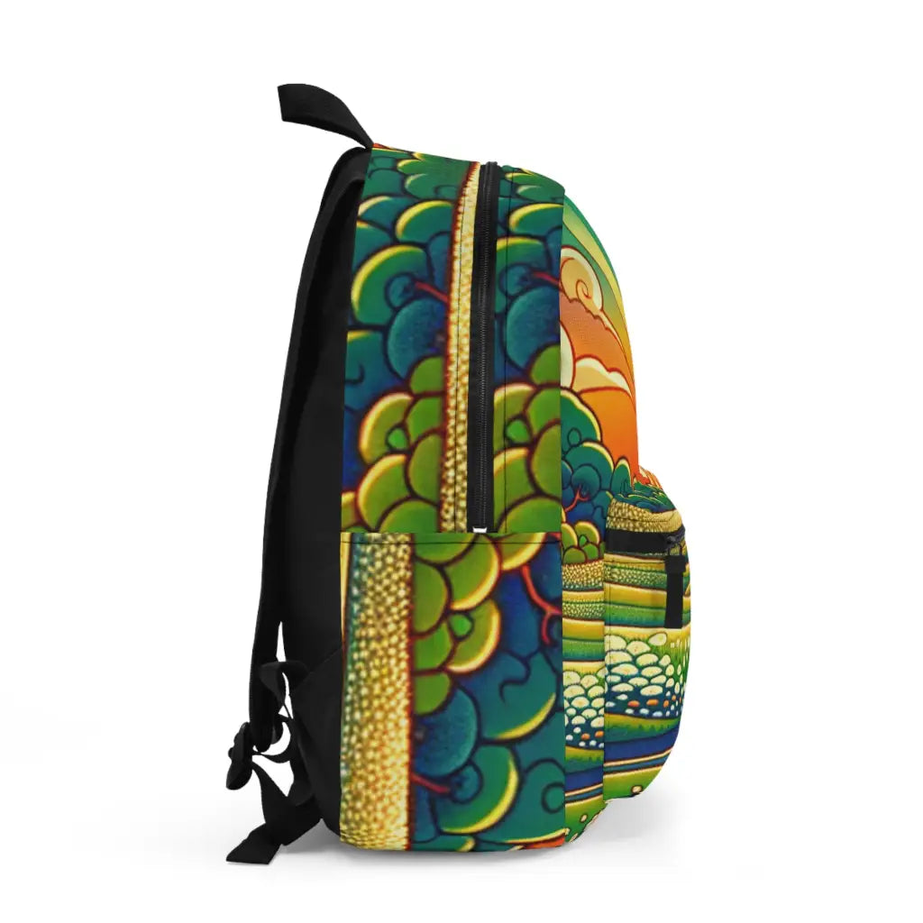 Radiant Fields at Dawn Backpack One size Bags