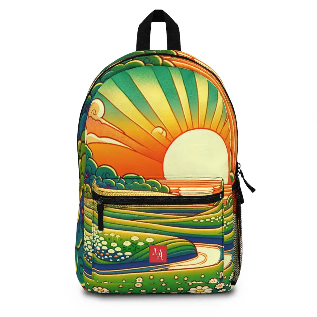 Radiant Fields at Dawn Backpack One size Bags