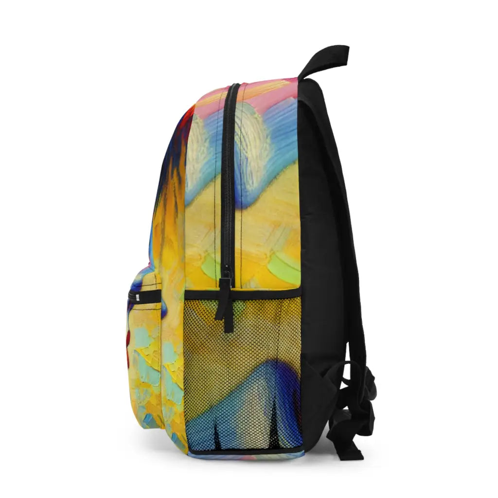 Radiant Hues Portrait Backpack One size Bags