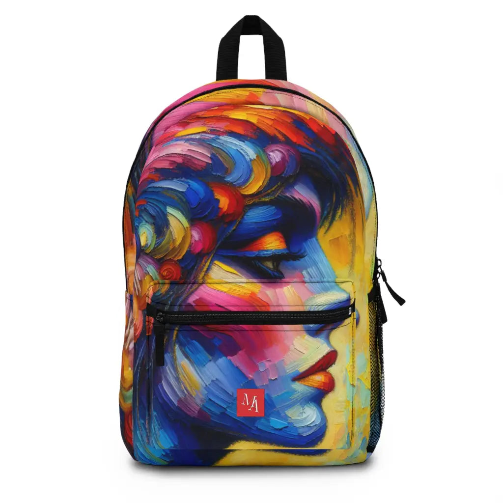 Radiant Hues Portrait Backpack One size Bags