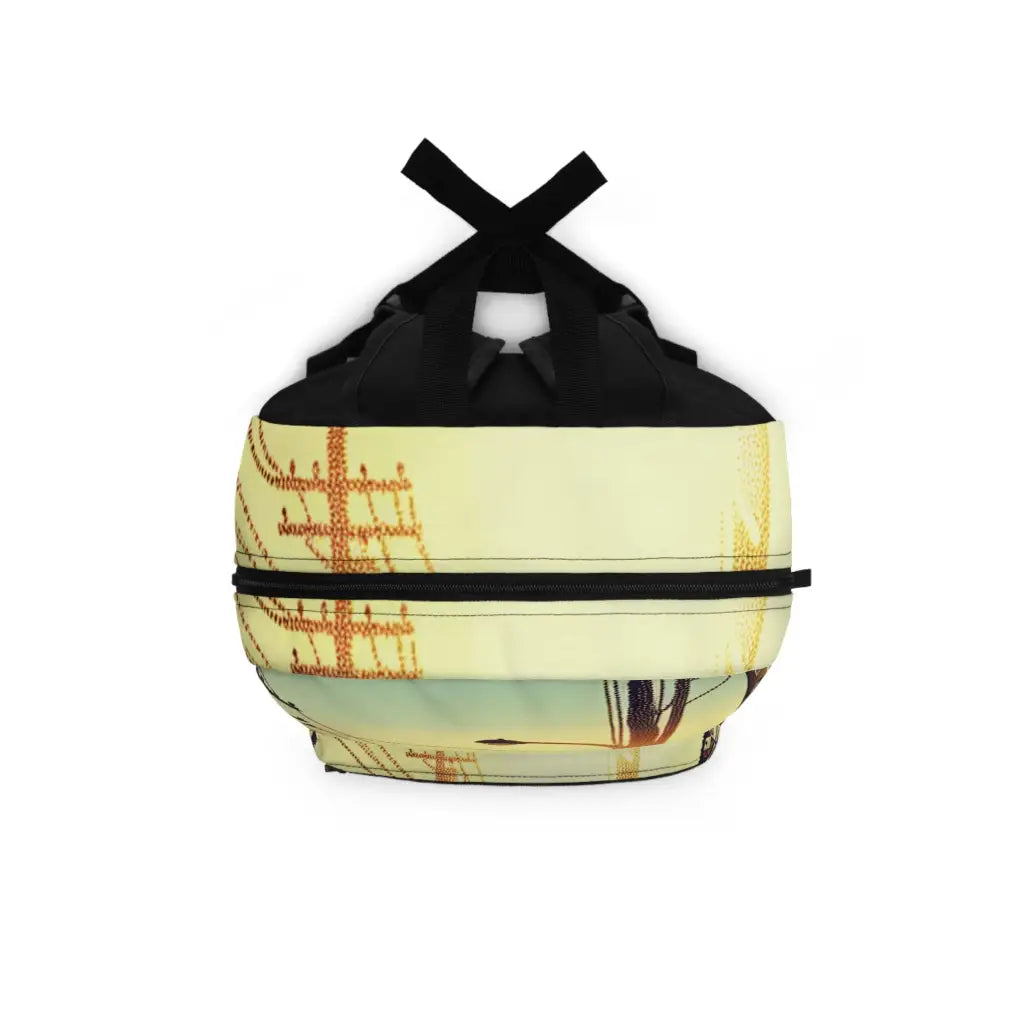 Radiant Illumination on Empty Streets Backpack One size Bags