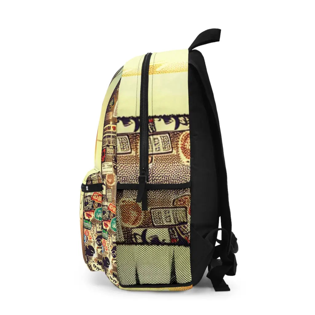 Radiant Illumination on Empty Streets Backpack One size Bags