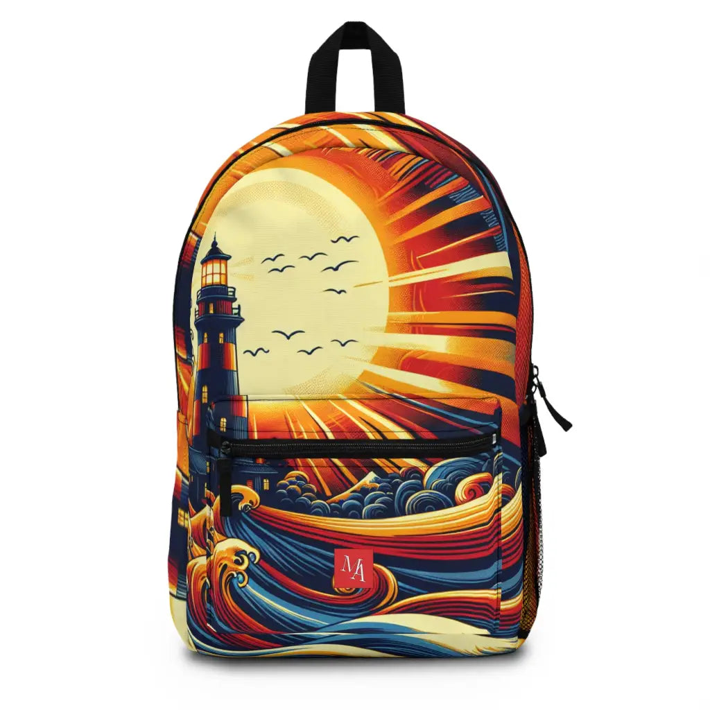 Radiant Lighthouse in Motion Backpack One size Bags