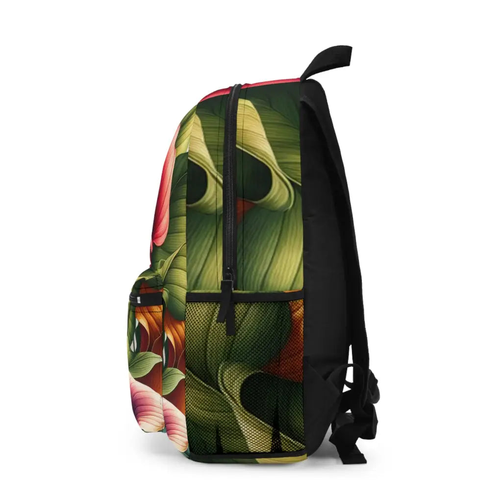 Radiant Petals and Leaves Backpack One size Bags