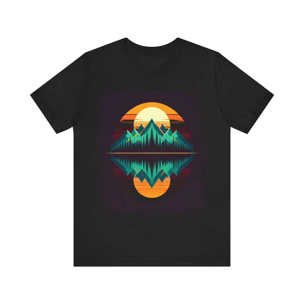 Radiant Reflections of Mountain Majesty Jersey Short Sleeve