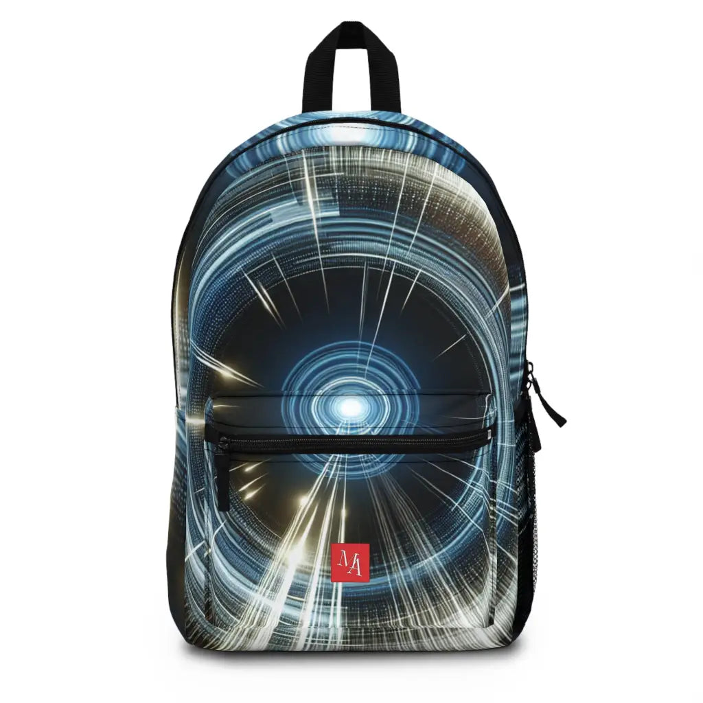 Radiant Spiral of Light Backpack One size Bags