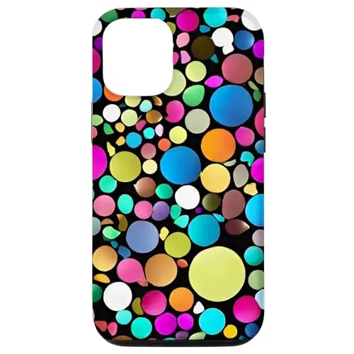 Rainbow Polka Dot Party: A Celebration of Circular Pattern