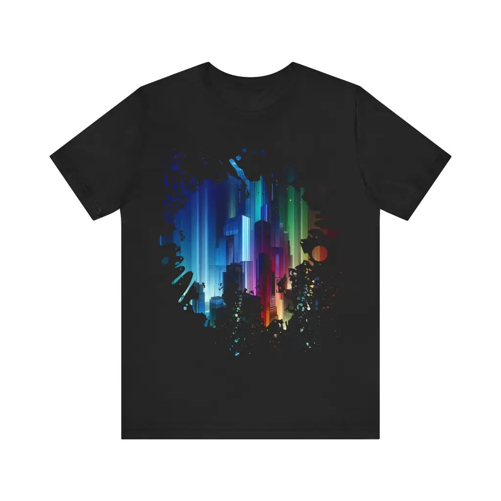 Rainbow Spectrum Metropolis - Jersey Short Sleeve Tee