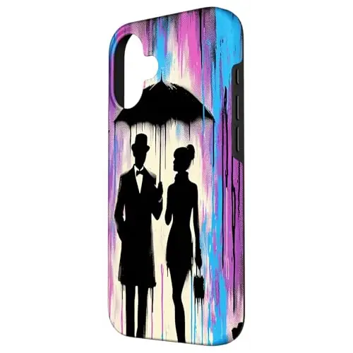 Rainy Romance: A Night of Elegance Case (iPhone Select