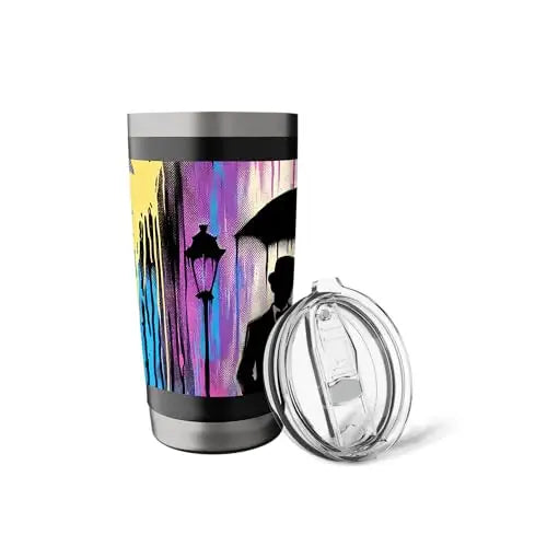 Rainy Romance: A Night of Elegance Stainless Steel