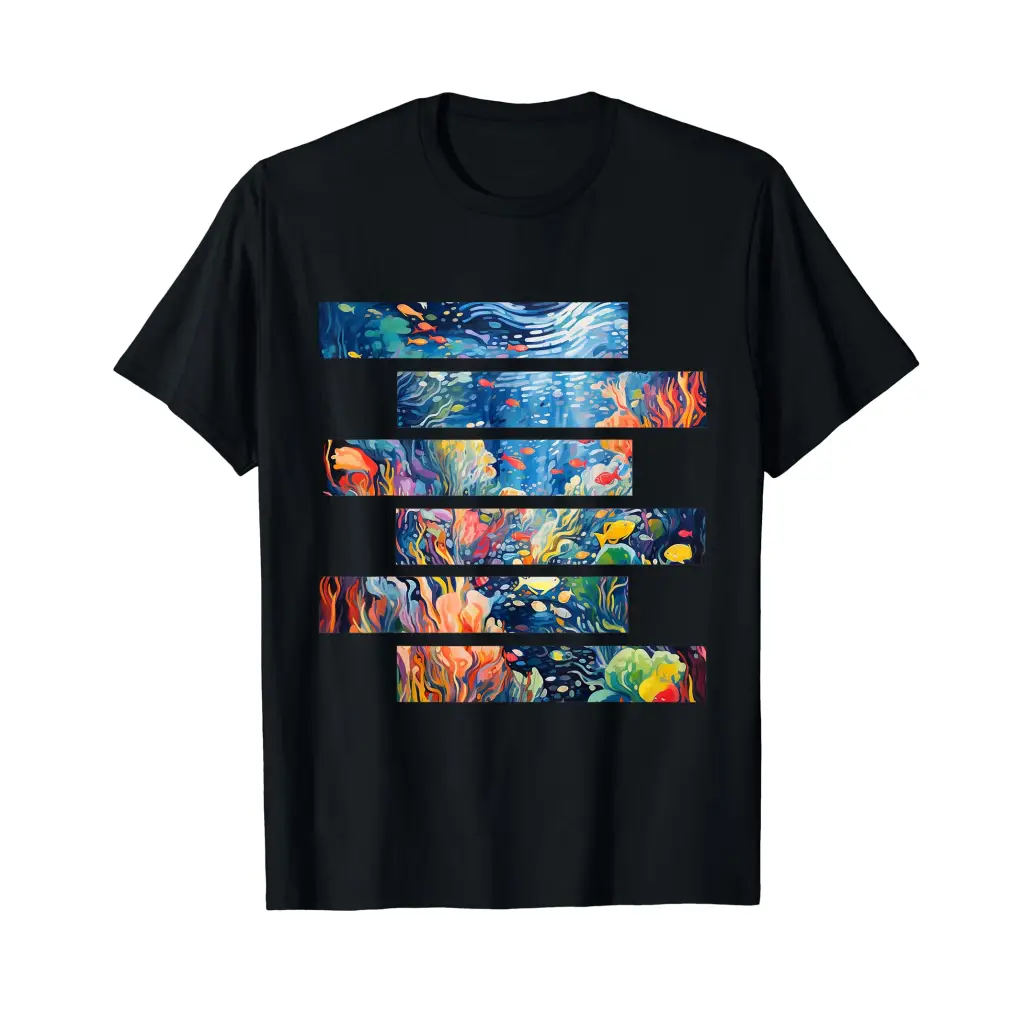 Reef Rhapsody: Colorful Fish and Underwater Sea Life T