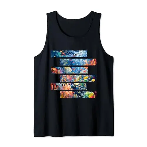 Reef Rhapsody: Colorful Fish and Underwater Sea Life Tank