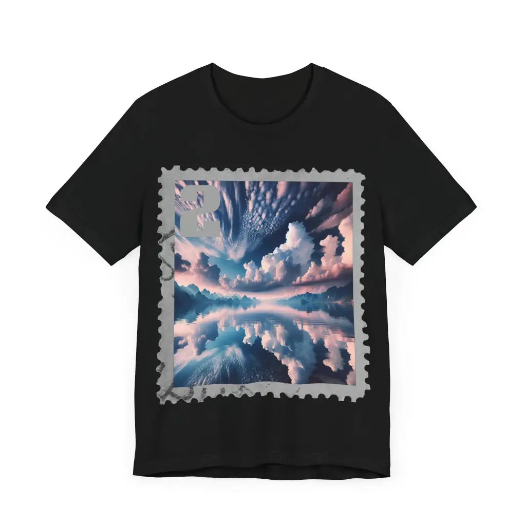 Reflected Horizons Jersey Short Sleeve Tee T Shirt