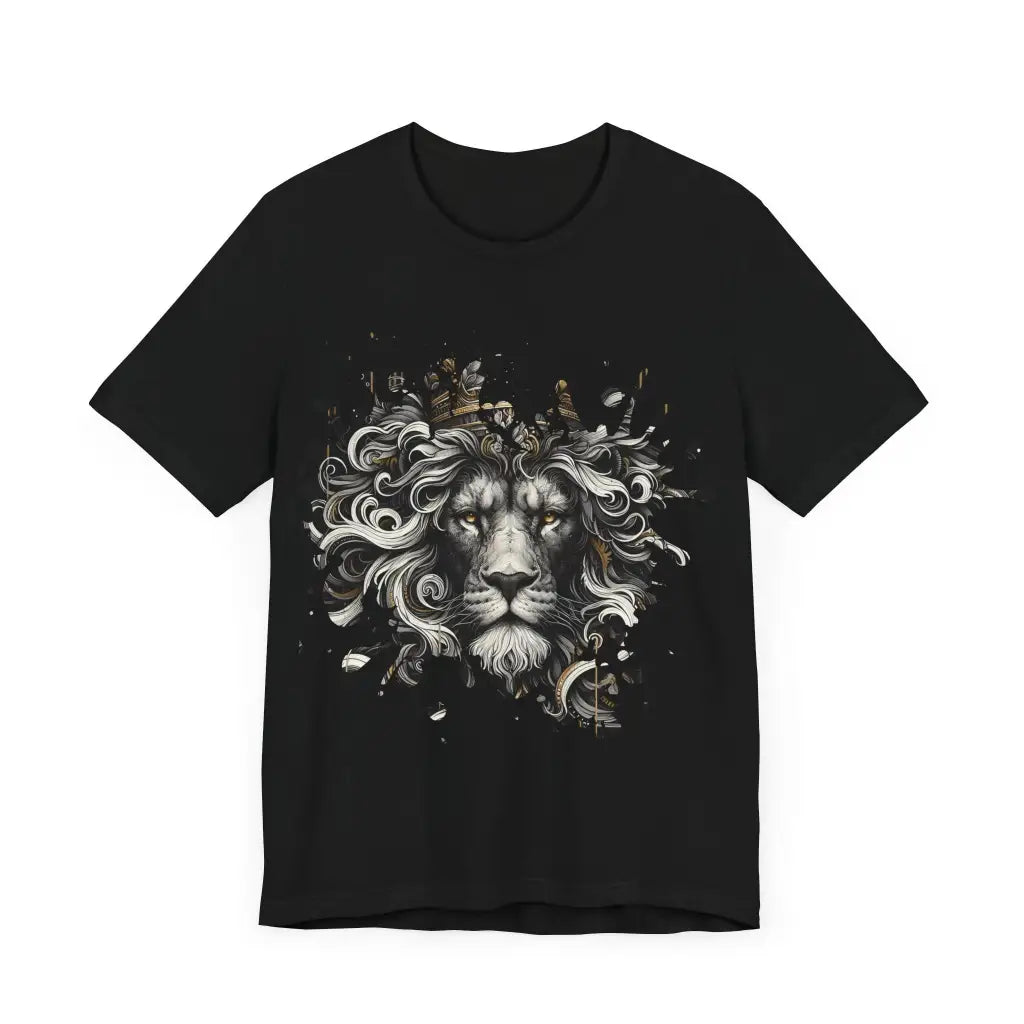 Regal Feline Majesty - Jersey Short Sleeve Tee - T-Shirt