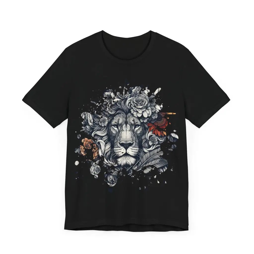 Regal Flora Lion - Jersey Short Sleeve Tee - T-Shirt