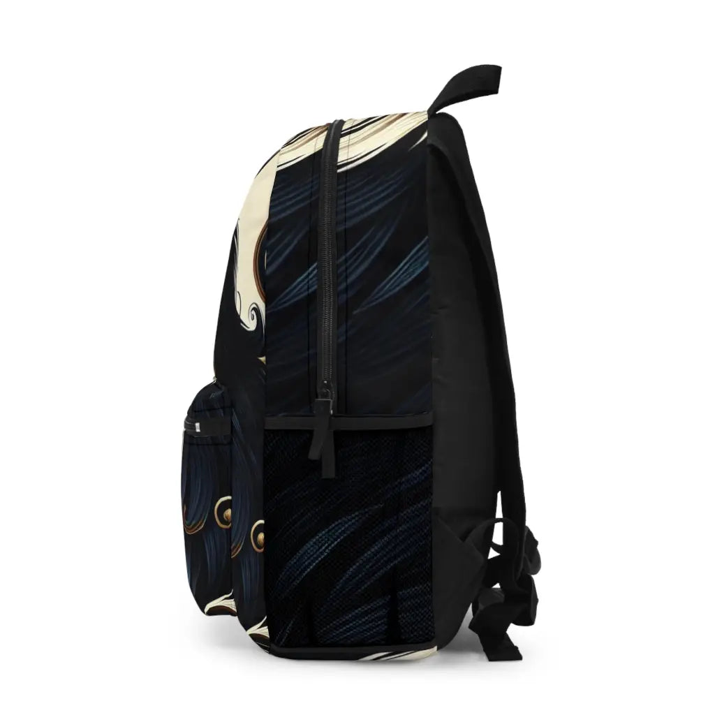 Regal Lion in Artistic Splendor Backpack One size Bags