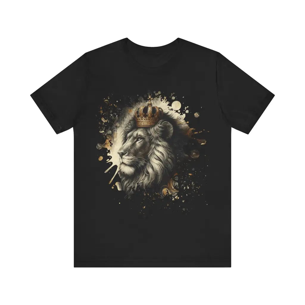 Regal Mane Majesty - Jersey Short Sleeve Tee - Black / S