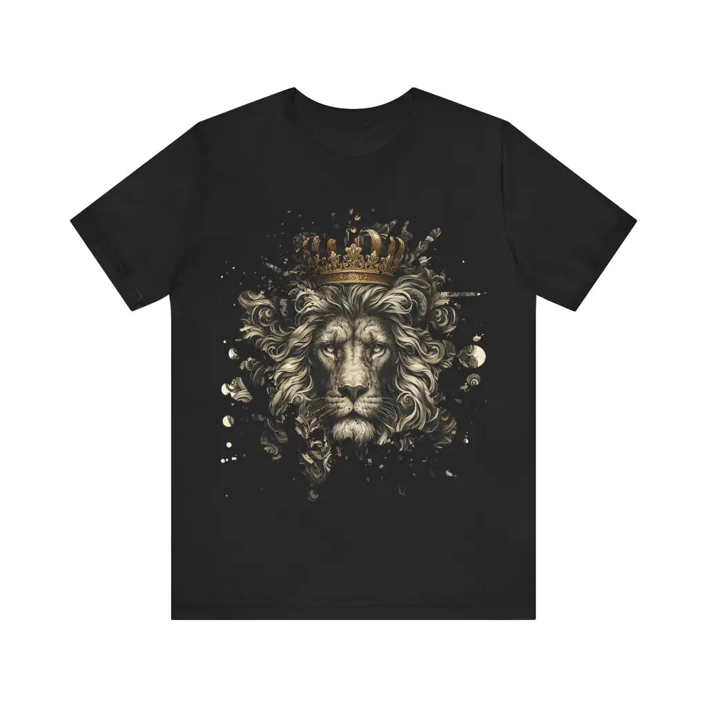 Regal Mane Monarch - Jersey Short Sleeve Tee - Black / S