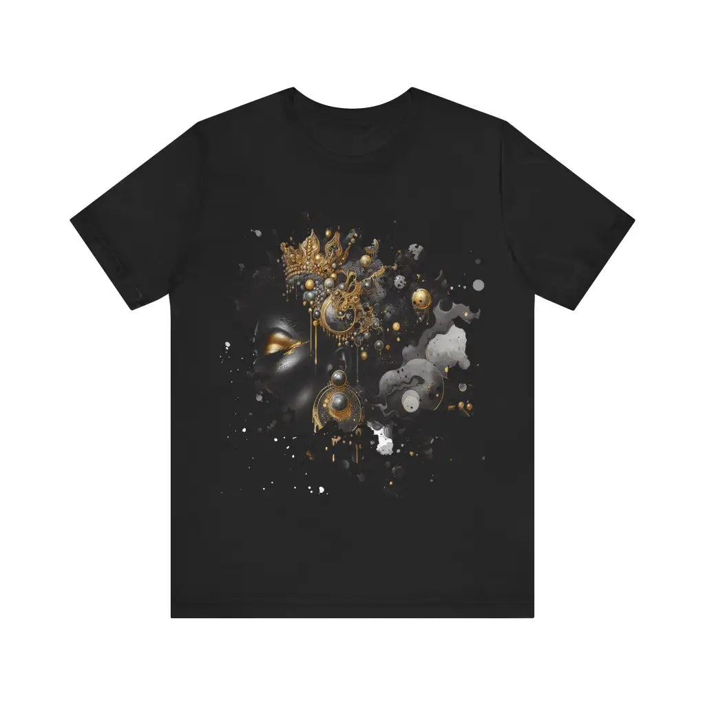 Regal Orbit Majesty - Jersey Short Sleeve Tee - Black / S