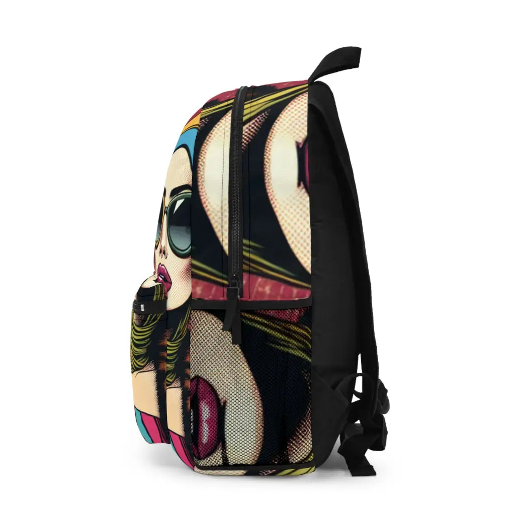 Retro Fashion Icons in Focus Backpack One size Bags