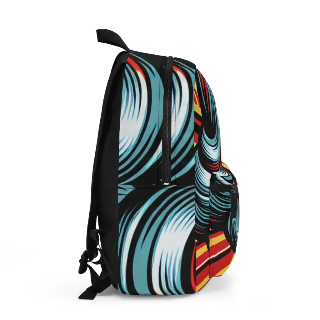 Retro Pop Art Vision Backpack One size Bags