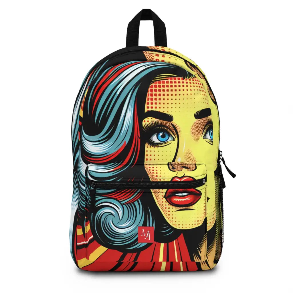 Retro Pop Art Vision Backpack One size Bags