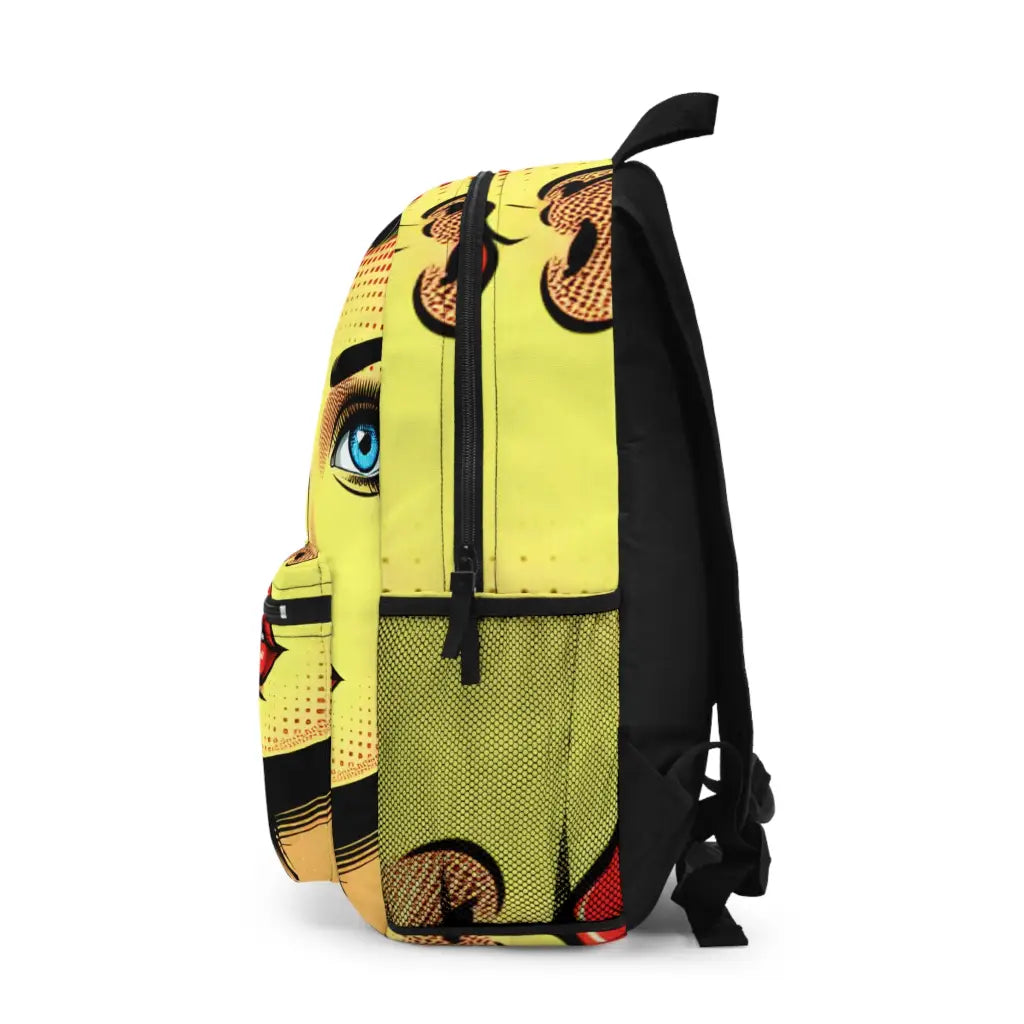 Retro Pop Art Vision Backpack One size Bags