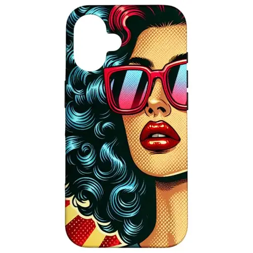 Retro Radiance: Bold and Fearless Case (iPhone Select