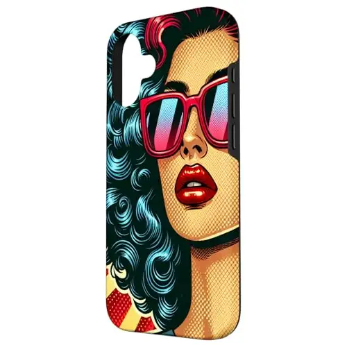 Retro Radiance: Bold and Fearless Case (iPhone Select