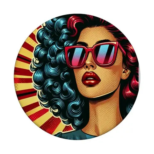 Retro Radiance: Bold and Fearless PopSockets Swappable