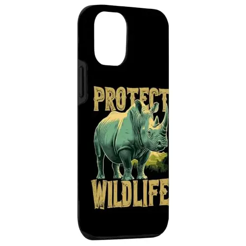 Rhino Guardian of the Wild: Protect Wildlife Case (iPhone