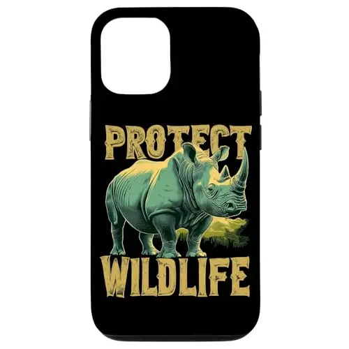 Rhino Guardian of the Wild: Protect Wildlife Case (iPhone