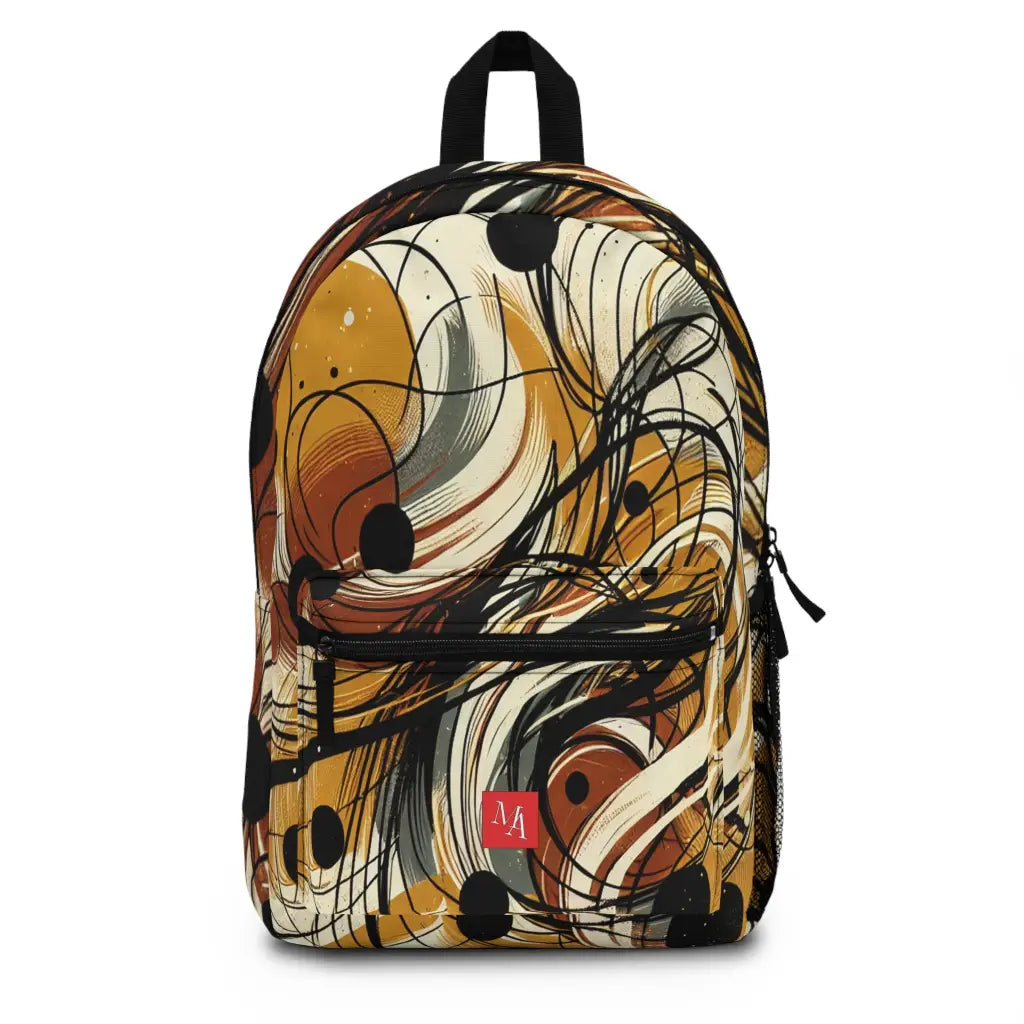 Rhythm of Shapes and Colors Backpack One size Bags