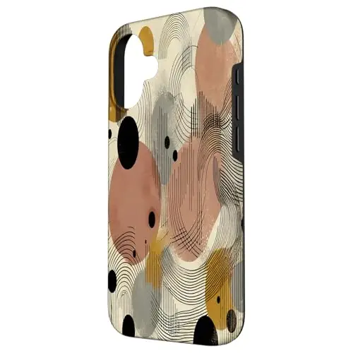 Rhythmic Balance: Geometric Flow Case (iPhone Select Model)