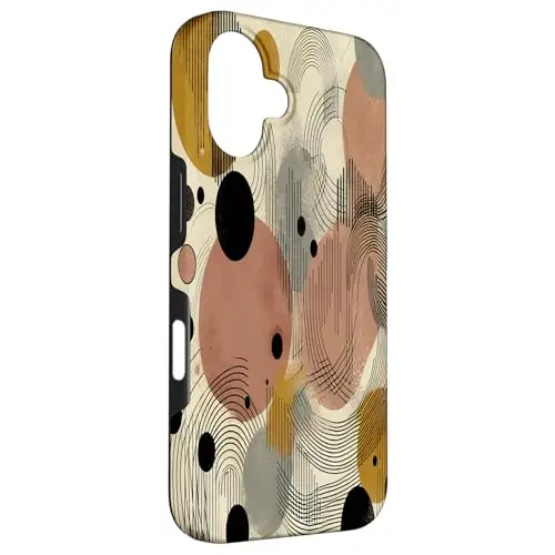 Rhythmic Balance: Geometric Flow Case (iPhone Select Model)