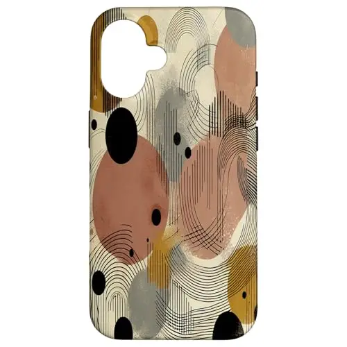 Rhythmic Balance: Geometric Flow Case (iPhone Select Model)